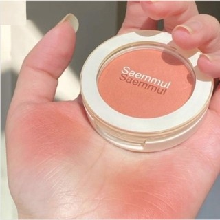 Phấn Má Hồng The Saem Saemmul Single Blusher [RD02 - CR03 - PK04 - RD03 - OR401 - CR07]