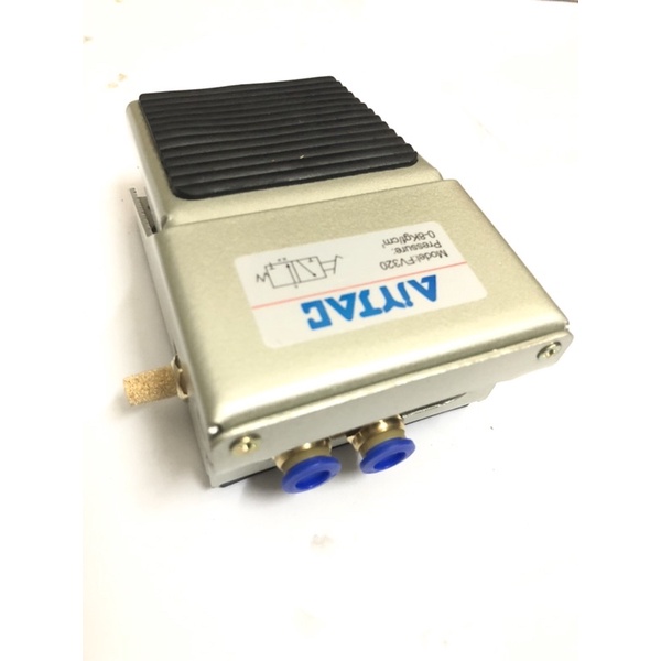 Van bàn đạp chân khí nén Airtac FV320 kèm đầu nối và giảm âm