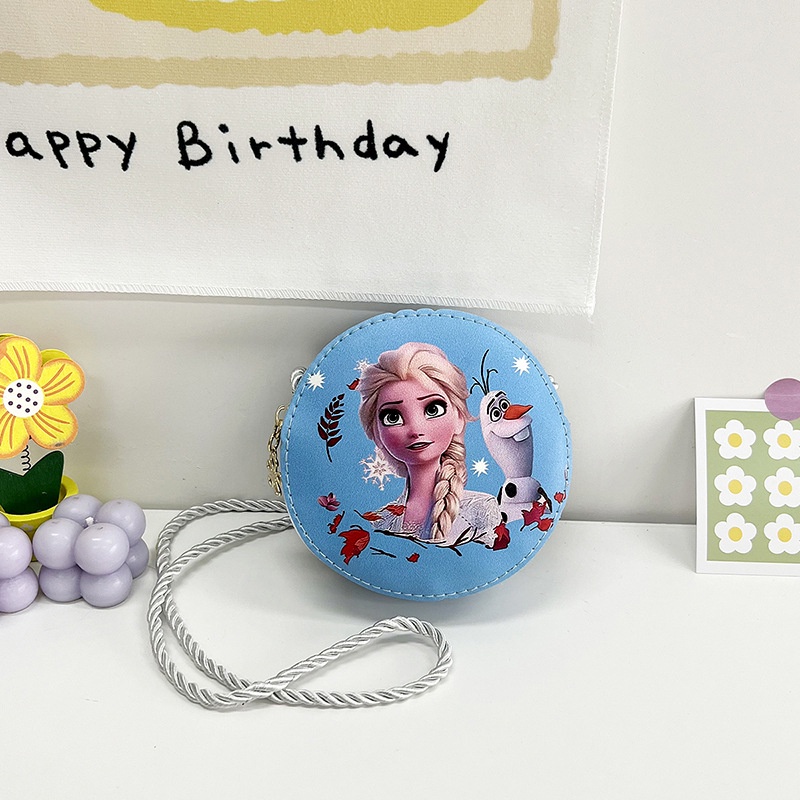 Túi Đeo Chéo Cỡ Lớn In Họa Tiết Hoạt Hình Frozen Dễ Thương Thời Trang Cho Bé Gái