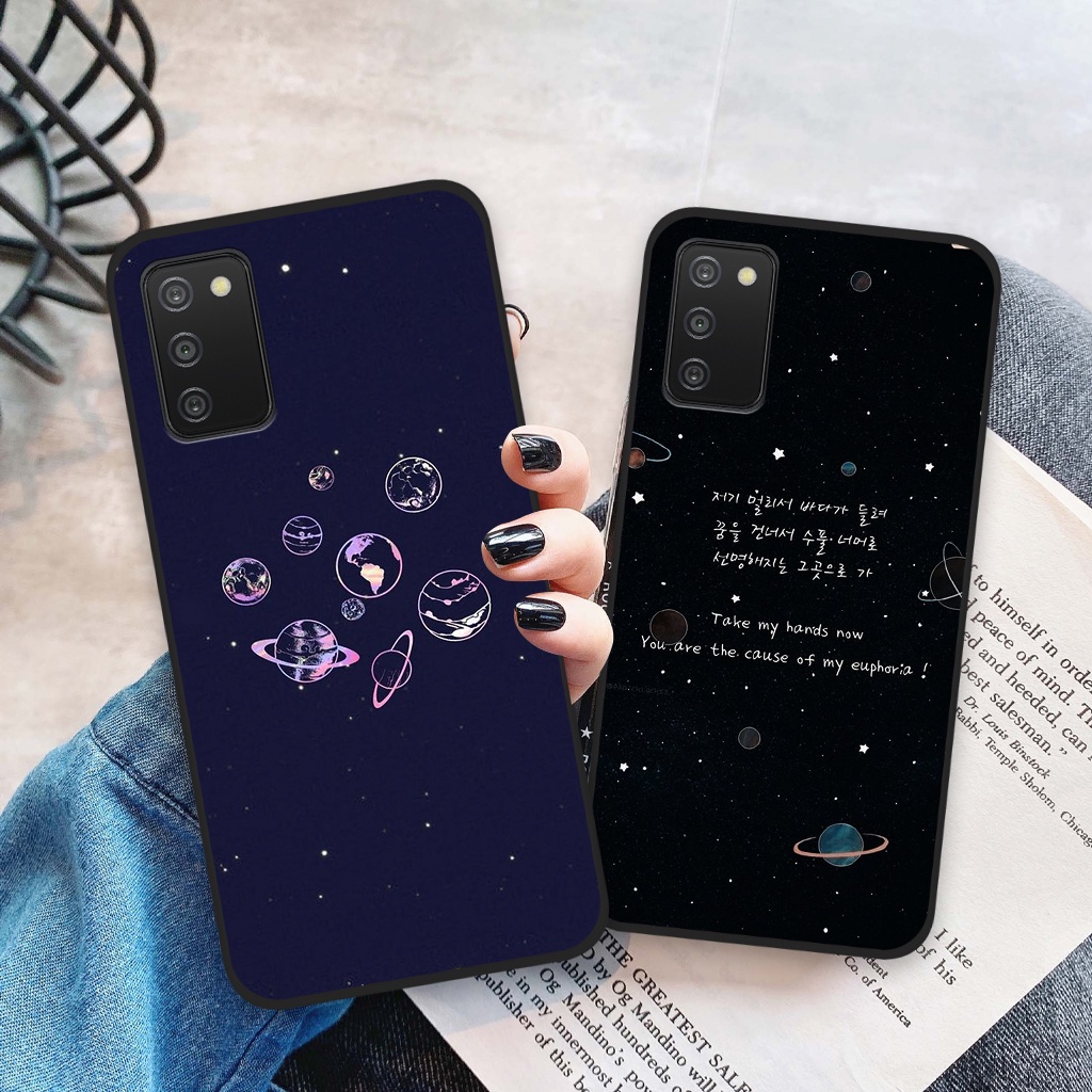 Ốp lưng Samsung Galaxy A03s / A02s / M02s, ốp điện thoại samsung hoạ tiết vũ trụ, ốp lưng nhựa dẻo