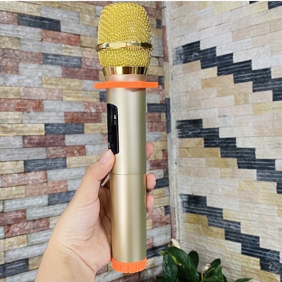 Mic không dây HUANGSHI TV-1900 đa năng dùng mọi loa kéo, Amply - loa bluetooth