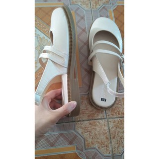 Giày Đốc 2 Quai Nữ Thời Trang Phong Cách Cổ Điển BB-0202
