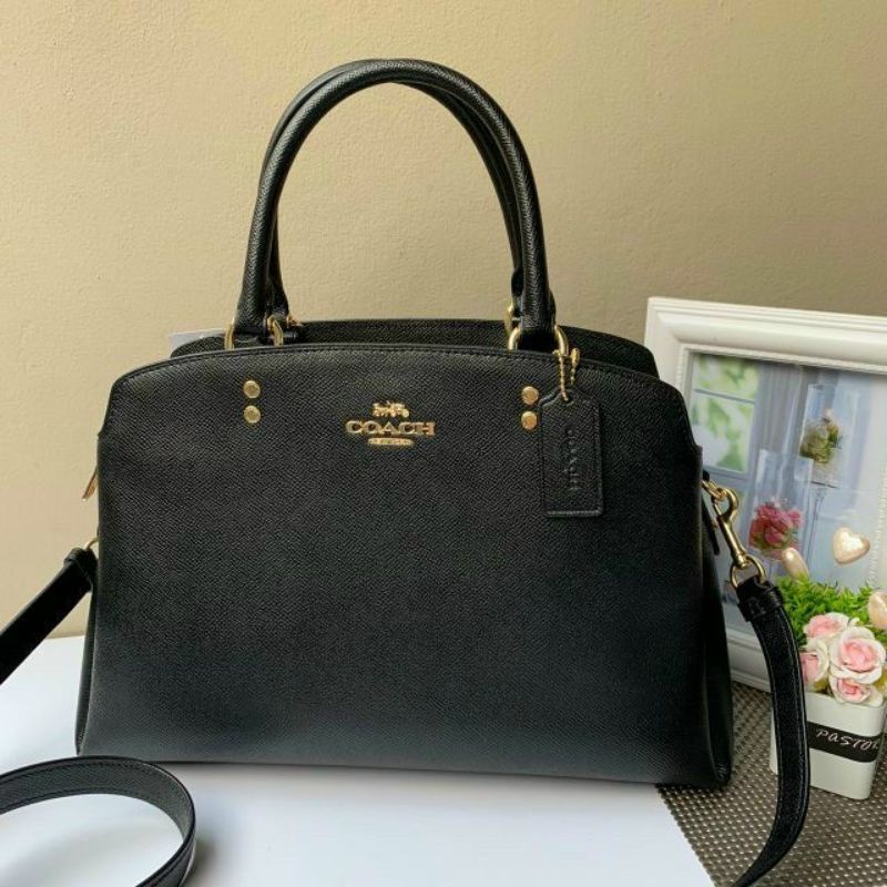 Túi COAC*H MINI LILLIE CARRYALL da thật sang trọng