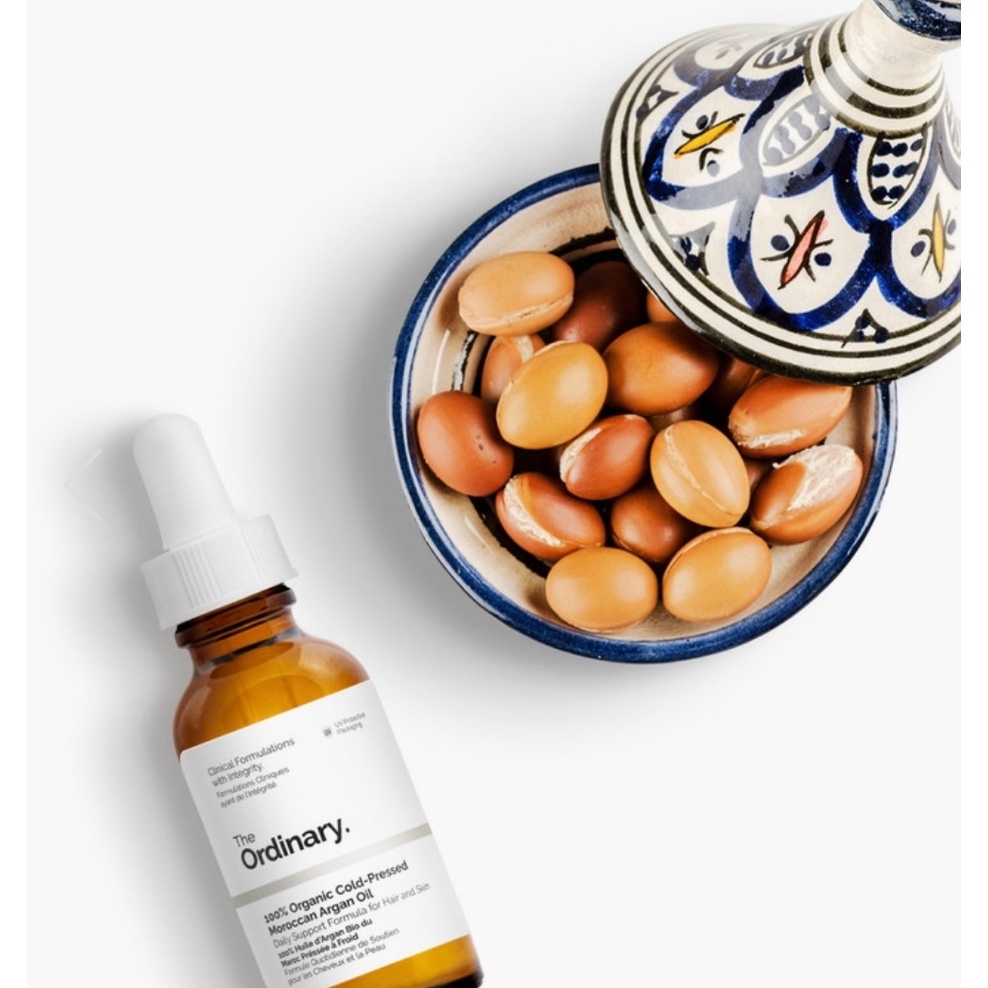 Dầu dưỡng THE ORDINARY 1OO% ORGANIC COLD PRESSED MOROCCAN ARGAN OIL