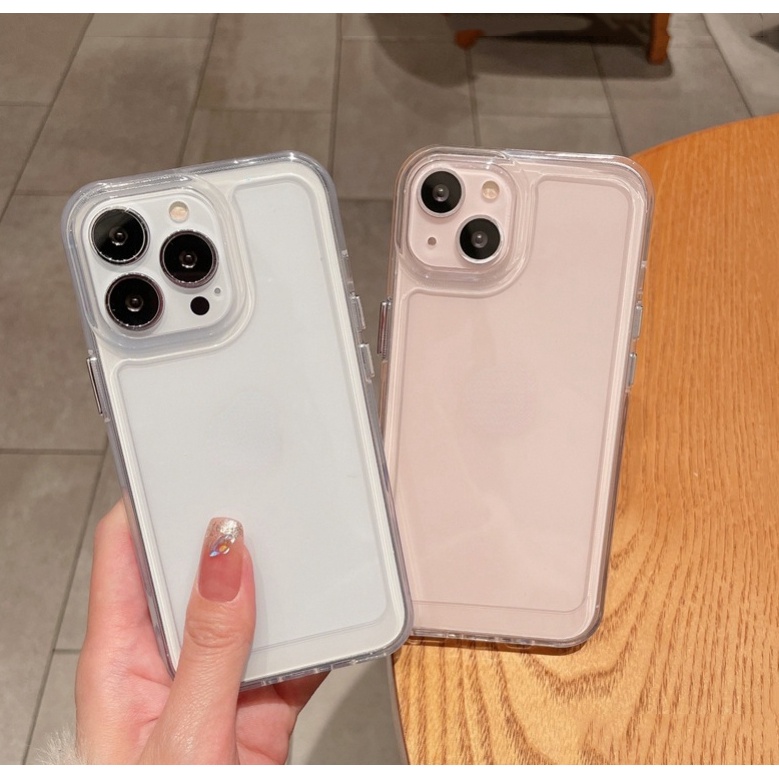 Ốp Điện Thoại Silicon TPU Mềm Trong Suốt Chống Sốc Cho IPhone 14 13 12 11 Pro Max 7 8 XS X XR 6 6S Plus SE 2020