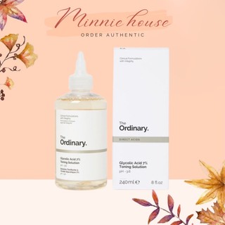 Toner Dưỡng sáng đều màu da The Ordinary Glycolic Acid 7% Toning Solution 240ml