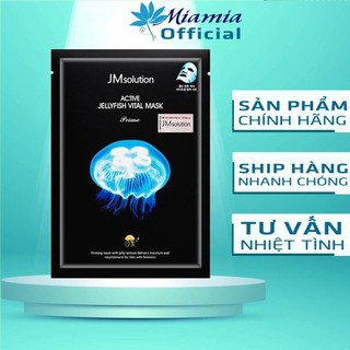 Mặt Nạ Sứa (miếng lẻ) JM Solution Active Jellyfish Vital Mask Prime 30ml Bổ Sung Ẩm Làm Sáng Da Mịn Màng Tươi Trẻ