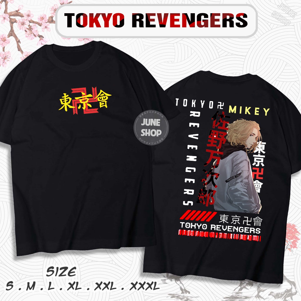 Áo Tokyo Revengers - Áo Anime in hình Mikey cực đẹp, mẫu áo mới nhất