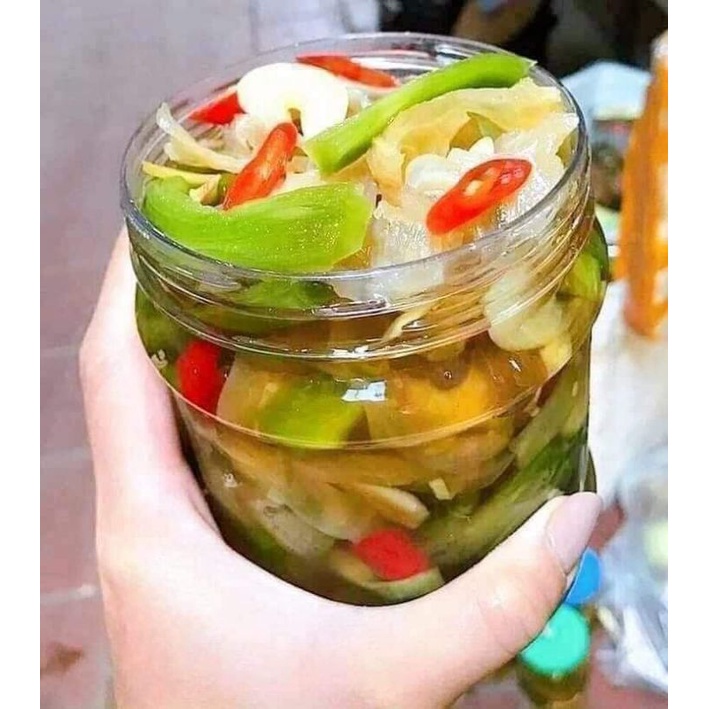 Gân Bò Ngâm Rau Tiến Vua. Hũ 1kg