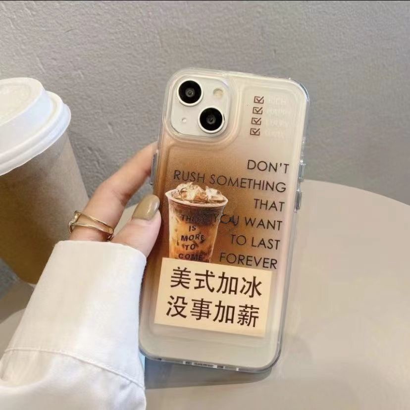 Ốp Điện Thoại TPU Silicon Mềm Trong Suốt Chống Sốc In Họa Tiết Dễ Thương Cho IPhone 14 13 11 Pro Max 12 8 7 6S Plus XS XR X