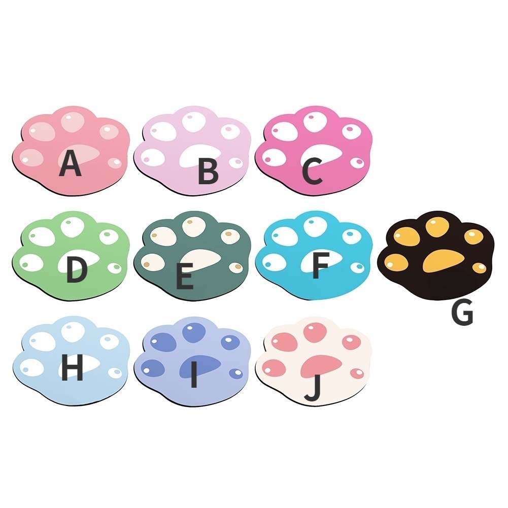 Chuột không dây hồng - Chuột Bluetooth máy tính không dây Wireless dễ thương chân mèo hình thú đối thủ của Logitech