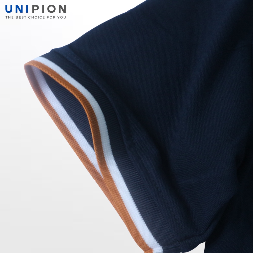 Áo POLO Nam UNIPION ngắn tay chất Cá sấu Cotton CVC bo viền thanh lịch, sang trọng kèm hộp quà tặng