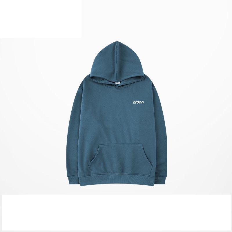 Áo hoodie Nelly lót lông unisex form rộng HEY BIG, áo nỉ có mũ trơn - aroon