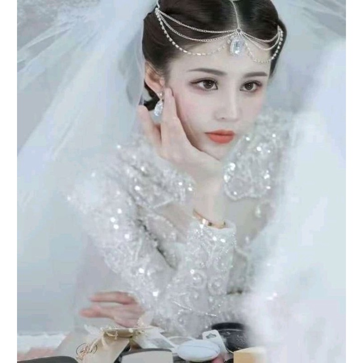 dây cài đầu, phụ kiện cô dâu, mẫu concept