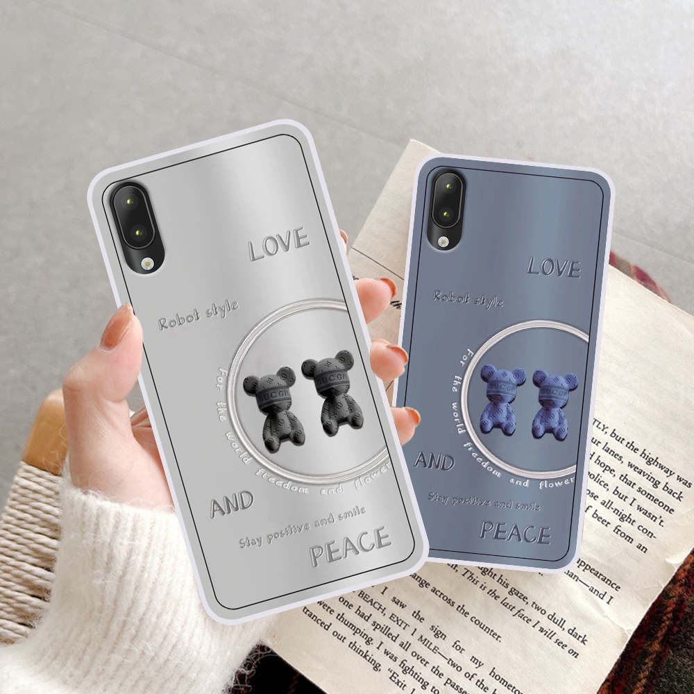 Ốp Vsmart Star in hình Bearbrick dễ thương siêu đáng yêu