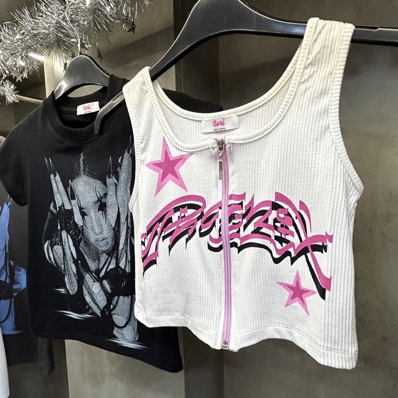 Áo ✮𝐏𝐇𝐎𝐄𝐍𝐈𝐗✮ babi Crop