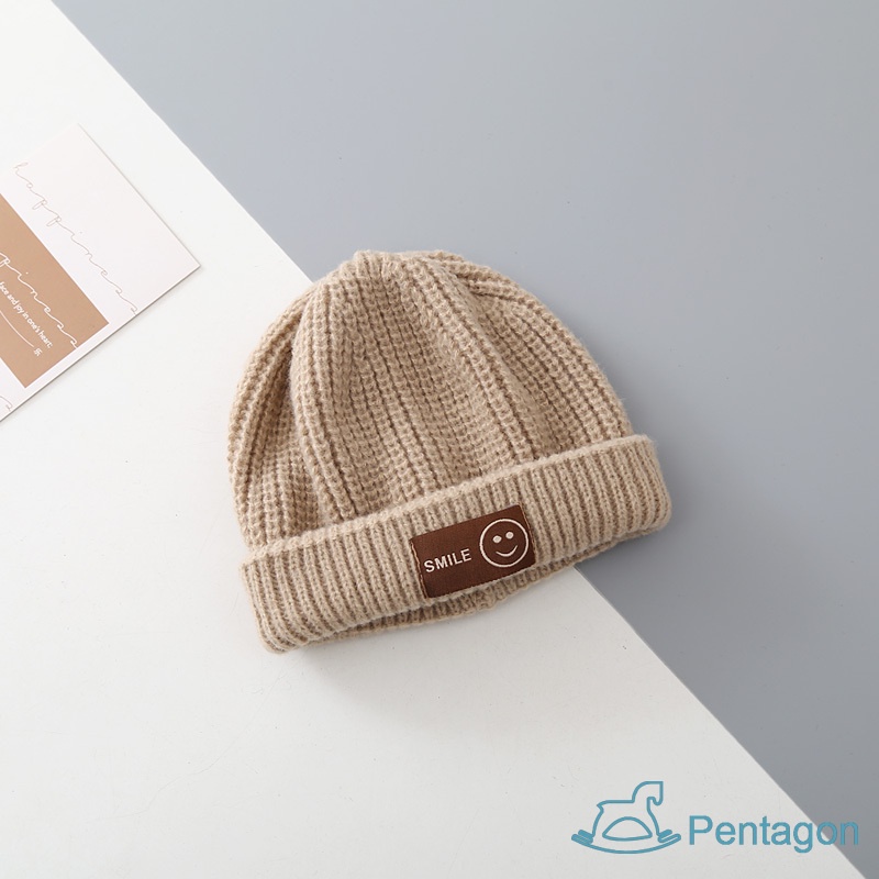 Mũ Trùm Đầu Màu Trơn Co Giãn Dễ Thương Cho Bé