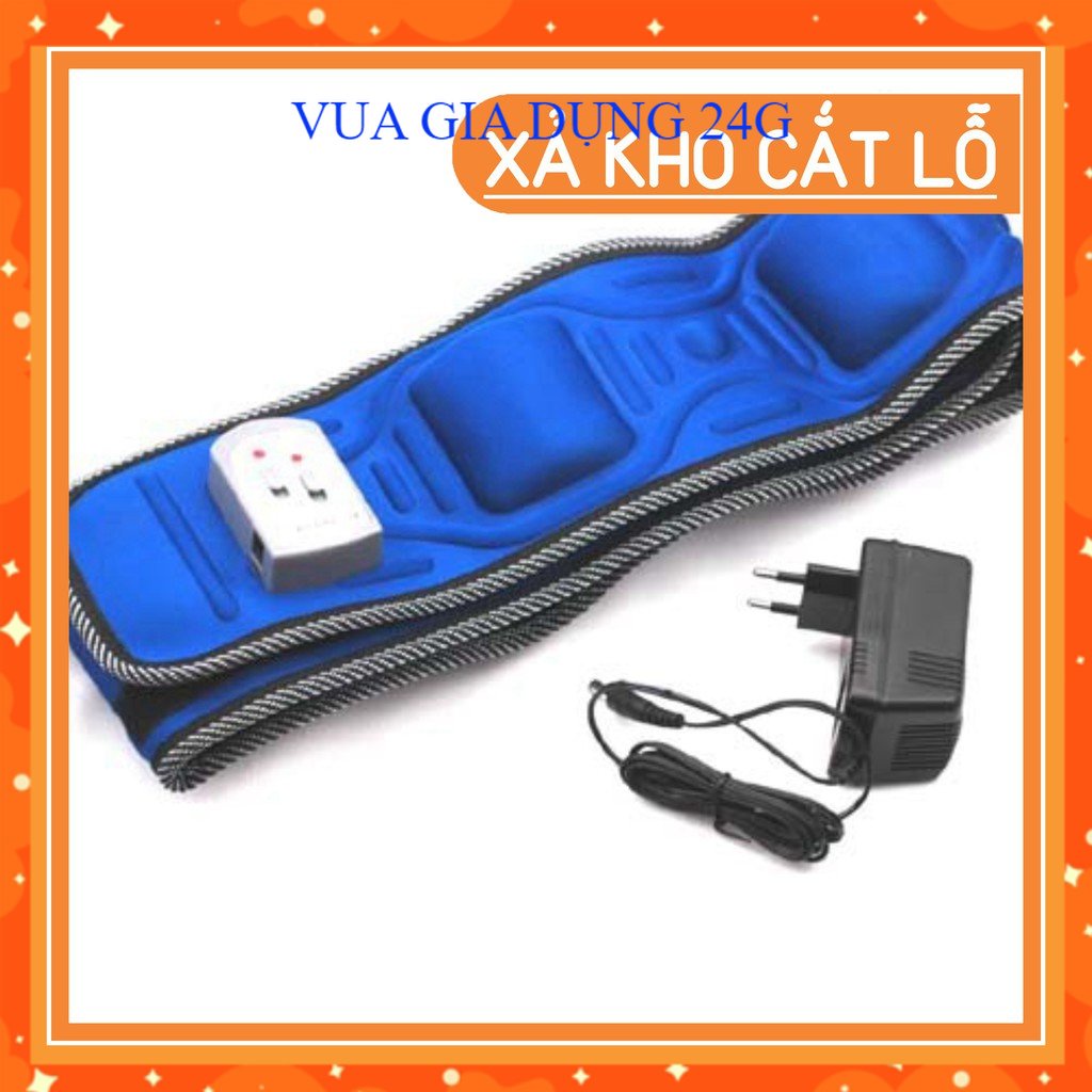 Máy Rung Massage Hồng Ngoại Đánh Tan Mỡ Bụng X5 - Đai Rung Massage Nịt Bụng Giảm Béo X5 Cao Cấp