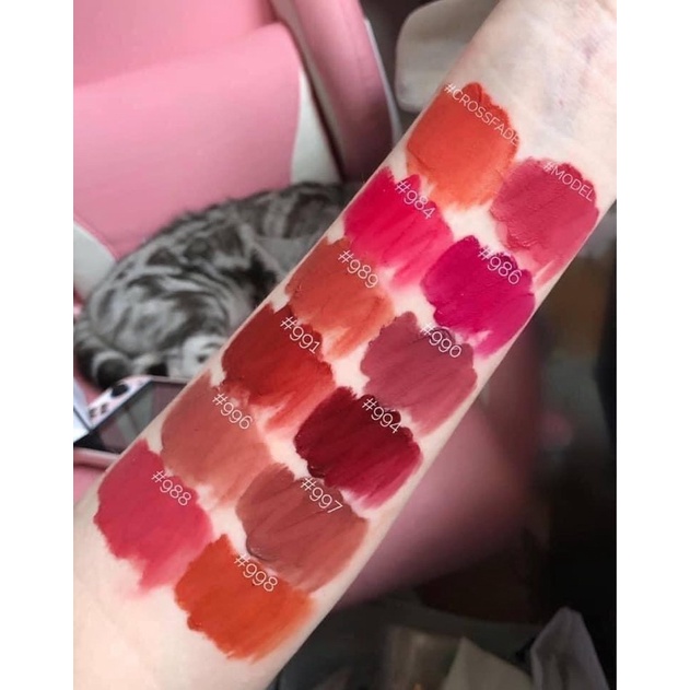 Son kem Maaccc đủ màu fullsize tách set và fullbox