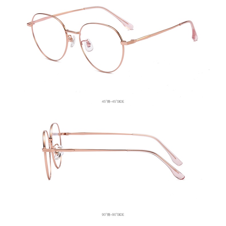 Kính mắt CHARMRAY gọng titan nhỏ thời trang dành cho cả nam và nữ