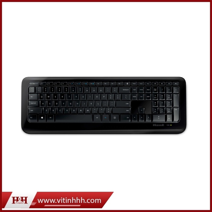 Bàn Phím Không Dây Microsoft Wireless Keyboard 850  - New100%, BH06T, Bàn phím máy tính