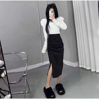 Chân váy len quảng châu chọn Live