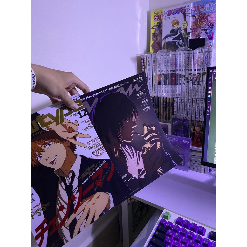 Bìa Tạp Chí Denji - Aki - Magazine - Chainsaw Man