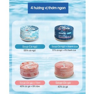 Súp thịt cá hộp Have Fish cho mèo