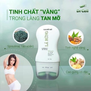 [ Chính Hãng 100% ] CAO LÁ RỪNG LĂN TAN MỠ BỤNG DR CELL