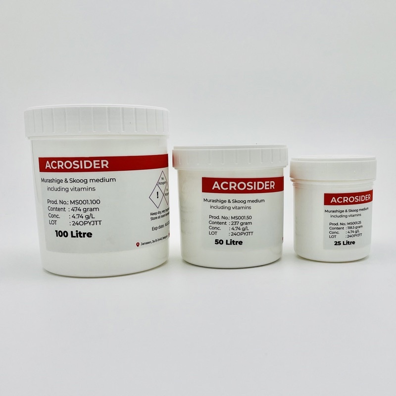 Môi trường MS vitamins