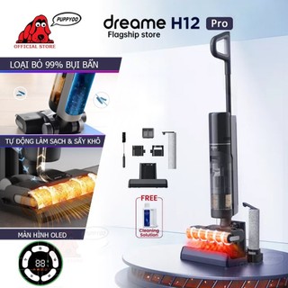 Máy lau sàn hút bụi không dây cầm tay dreame h12 - bh 24 tháng