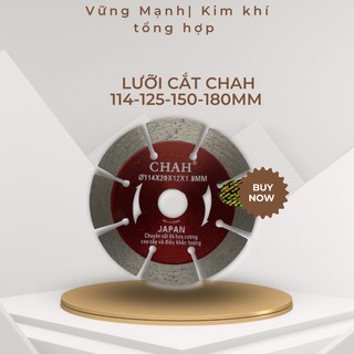 Hộp lưỡi 10 cắt chah ⚡ chất lượng cao ⚡ lưỡi cắt chah 114 125 150 chuyên cắt gạch, đá, bê tông bao giá thị trường