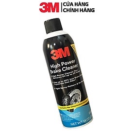 Chai xịt tẩy rửa đĩa phanh, má phanh ô tô và xe máy, dung dịch vệ sinh thắng ô tô 3M High Power Brake Cleaner 08880