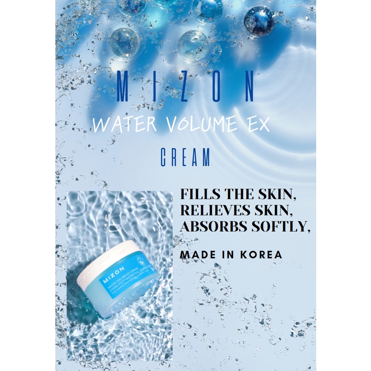 MIZON Water Volume EX kem thoa mặt