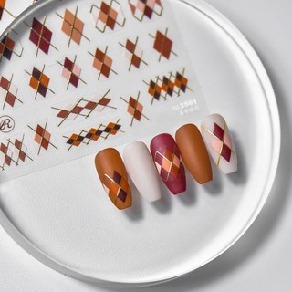 Sticker lụa 5d cao cấp mẫu mới dán móng tay nail