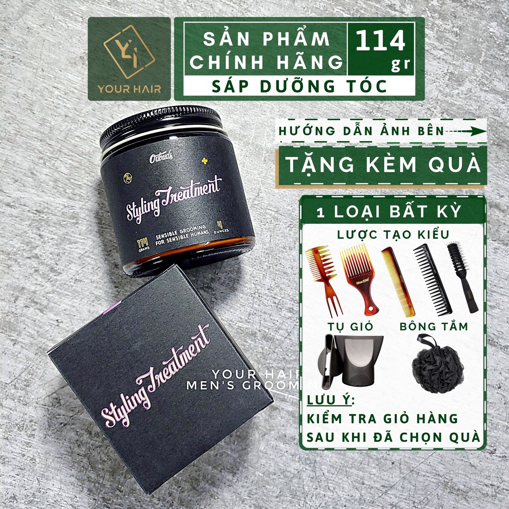 Sáp vuốt tóc O'douds Styling Treatment 114g