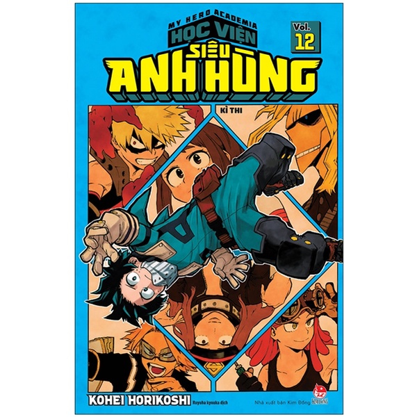 Sách My Hero Academia - Học Viện Siêu Anh Hùng - Tập 12: Kì Thi (Tái Bản 2022)