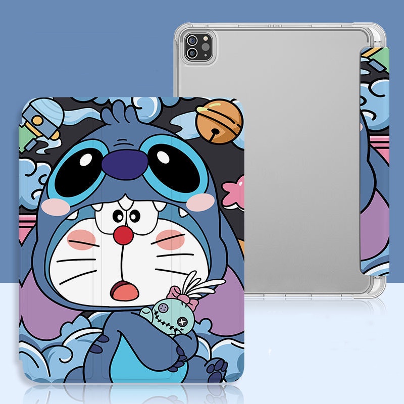Ốp Máy Tính Bảng Mềm Họa Tiết Hoạt Hình Doraemon Cho iPad Gen10 7 / 8 / 9 Air4 / Air5 Pro11 "Pro12.9" 2022 Air1 / Air2 / Gen5 / 6