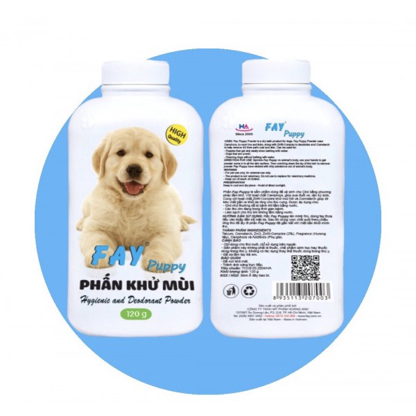 Phấn tắm khô FAY Puppy 120g