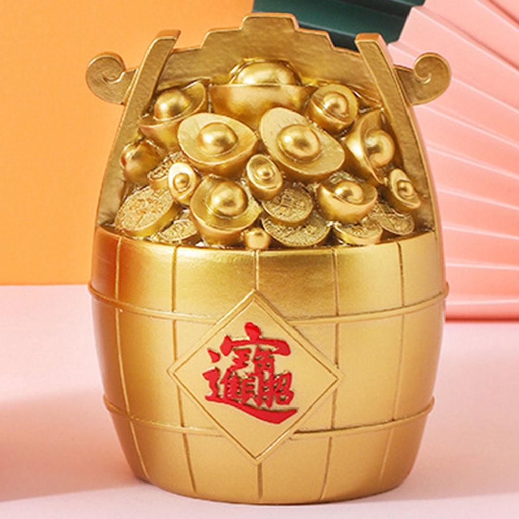 Mô Hình Heo Đất Bằng Nhựa Resin Trang Trí Nhà Cửa