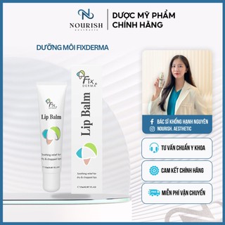 Son Dưỡng Môi Mềm Mượt Chống Khô Và Nứt Nẻ Môi Fixderma Lip Balm (15ml)