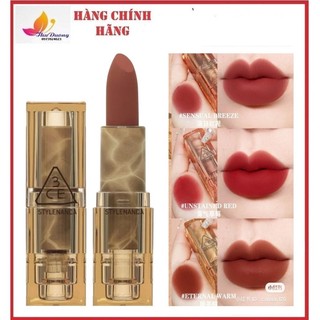Son Thỏi 3CE Soft Matte Lipstick Version Deep Under More Deep