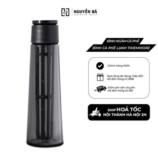 Bình ngâm Cafe Cold Brew Cà Phê Ủ Lạnh thương hiệu TIMEMORE Cao Cấp Màu Đen Dung Tích 600ml