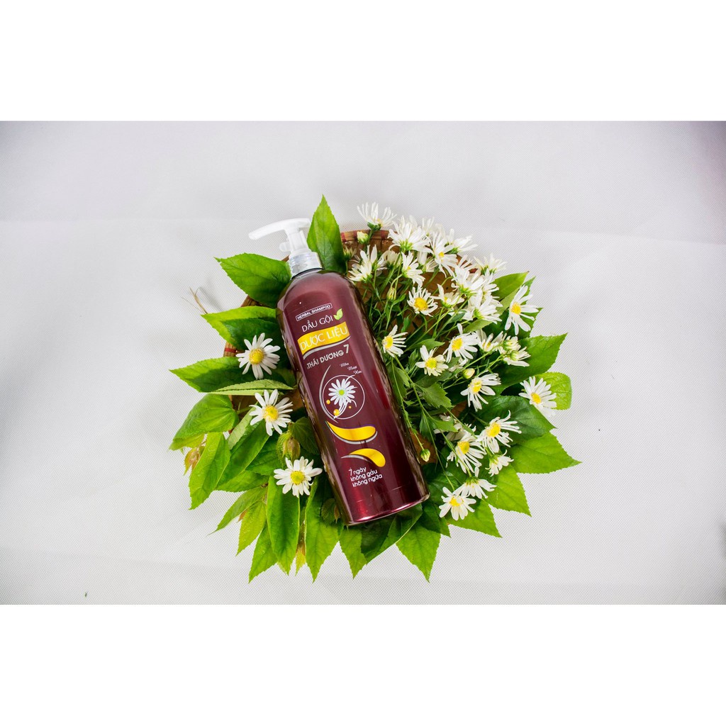 Dầu xả dược liệu Thái Dương 7 Suôn Mượt Tự Nhiên 200ml