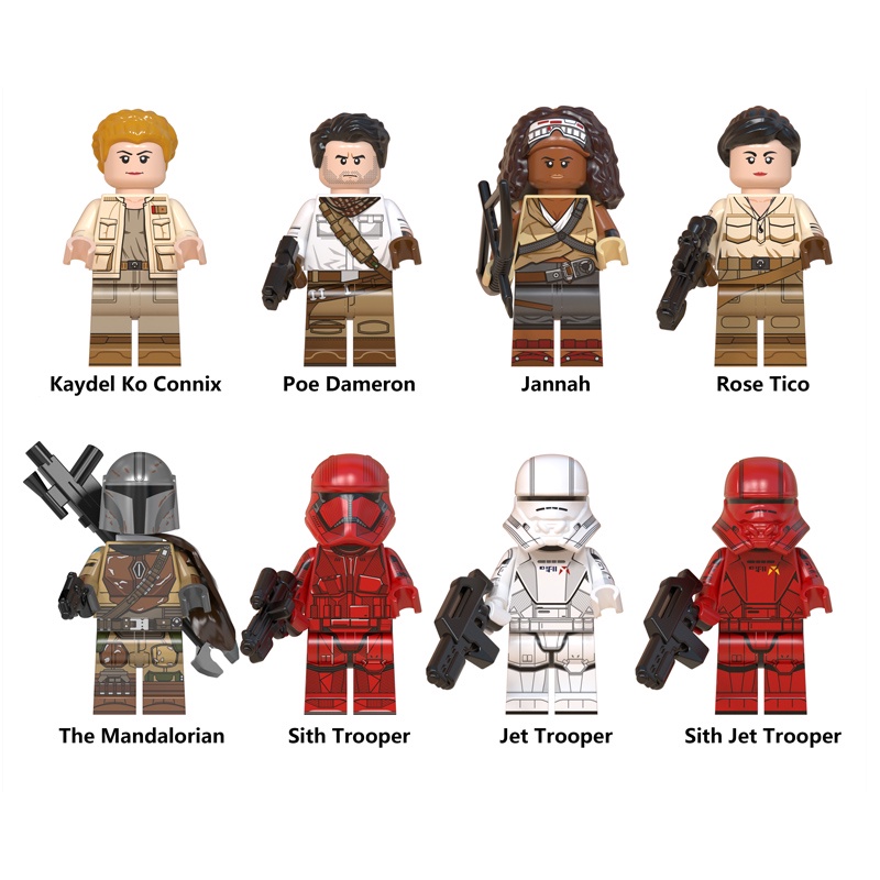 Mô Hình Nhân Vật Phim The Mandalorian Troopers