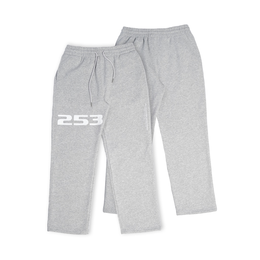 Quần dài SLY Casual màu đen - màu xám - màu xám tiêu