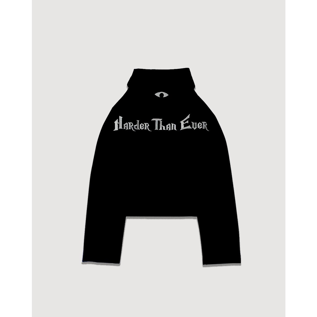 Áo khoác da lộn T3E - màu đen