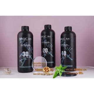 Oxi trợ nhuộm chống rát cao cấp magic art 1000ml