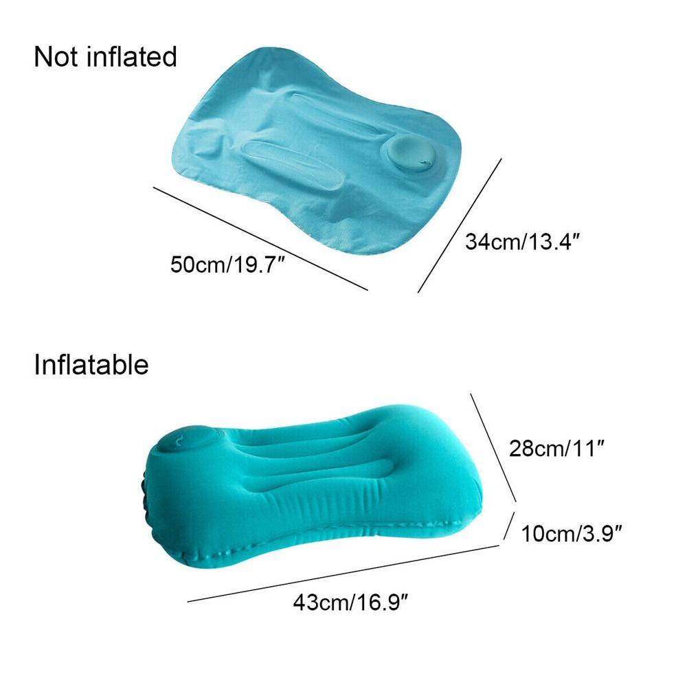 Gối Bơm Hơi Tựa Đầu Siêu Nhẹ Tiện Dụng Mang Theo Du Lịch / Leo Núi