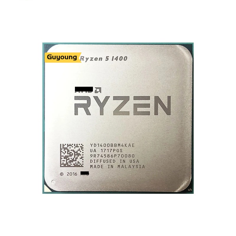 Ryzen 500 r5 1400 3.2 ghz sử dụng gaming zen 0.014 quad-core eight-thread cpu processor yd1400bbm4kae socket am4 | BigBuy360 - bigbuy360.vn